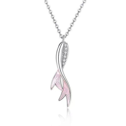 Siren Sisters Intertwining Necklace (Sterling Silver)